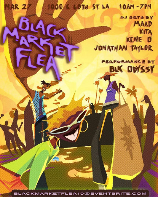 ISM at Black Market Flea THIS SUNDAY 3/27 ๐ถ๏ธ