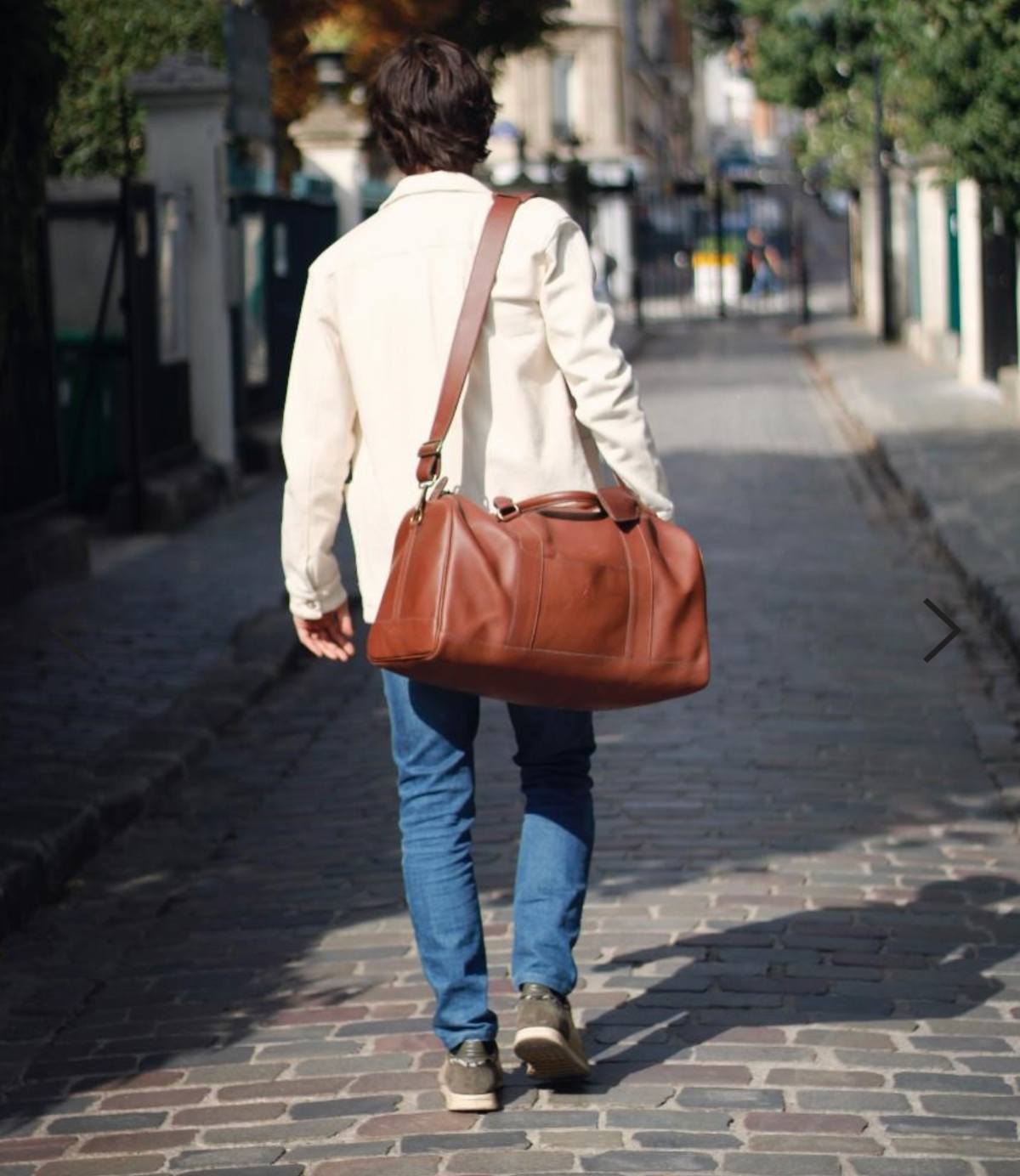 Diego Leather Weekend Bag