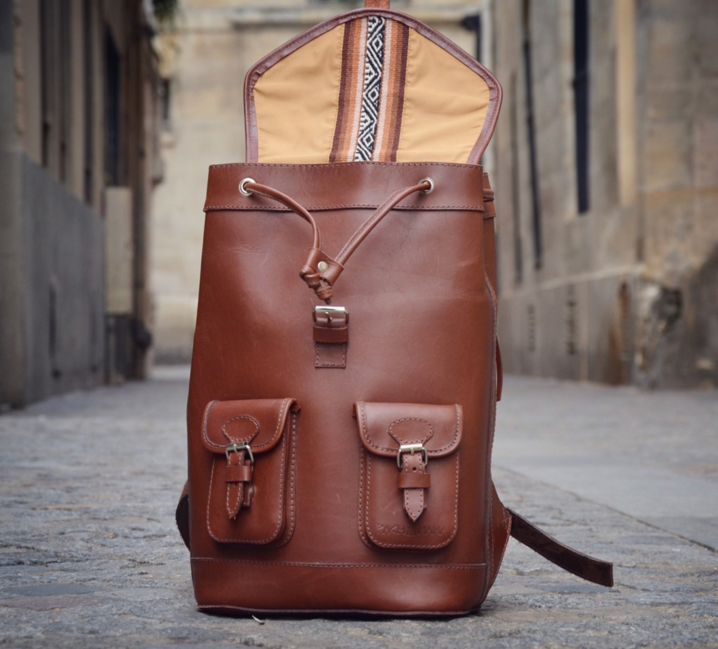 Gabi Leather Backpack