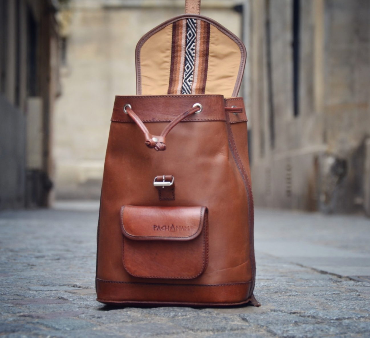 Lou Leather Backpack