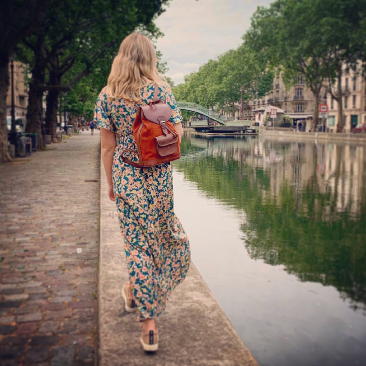 Lou Terra Cotta Backpack