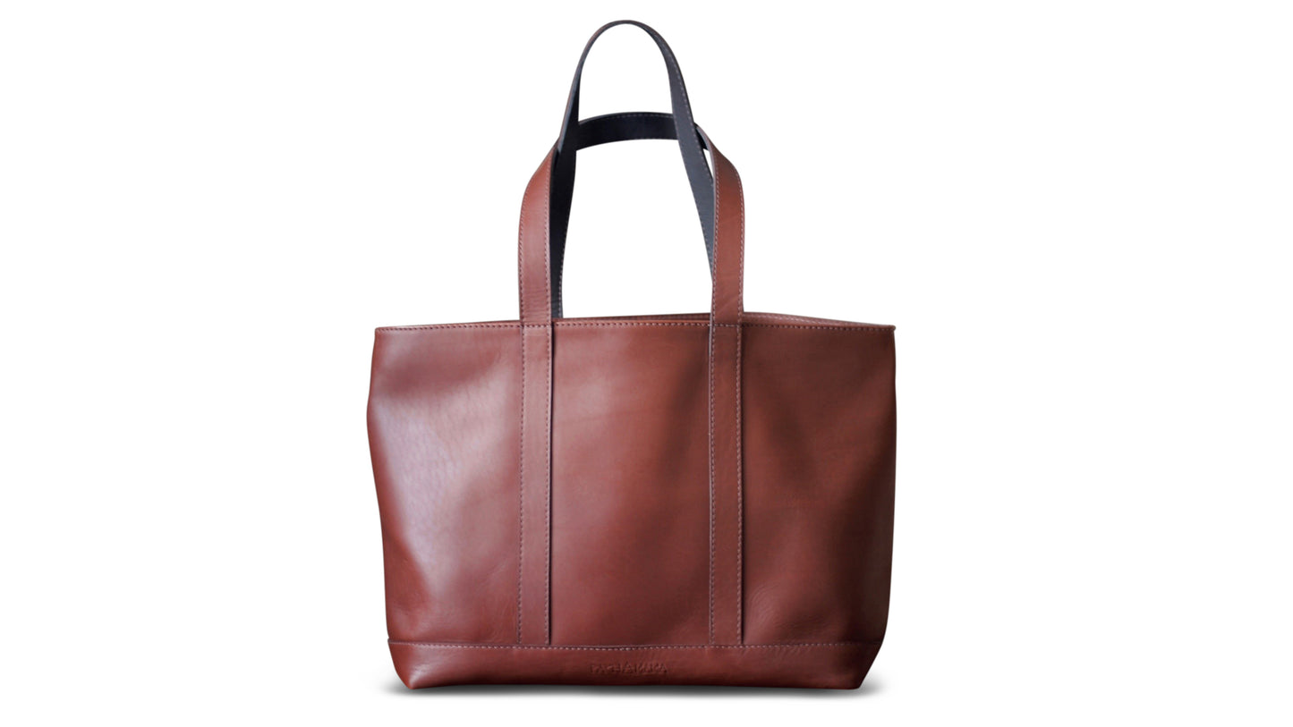 Olga Leather Tote Bag