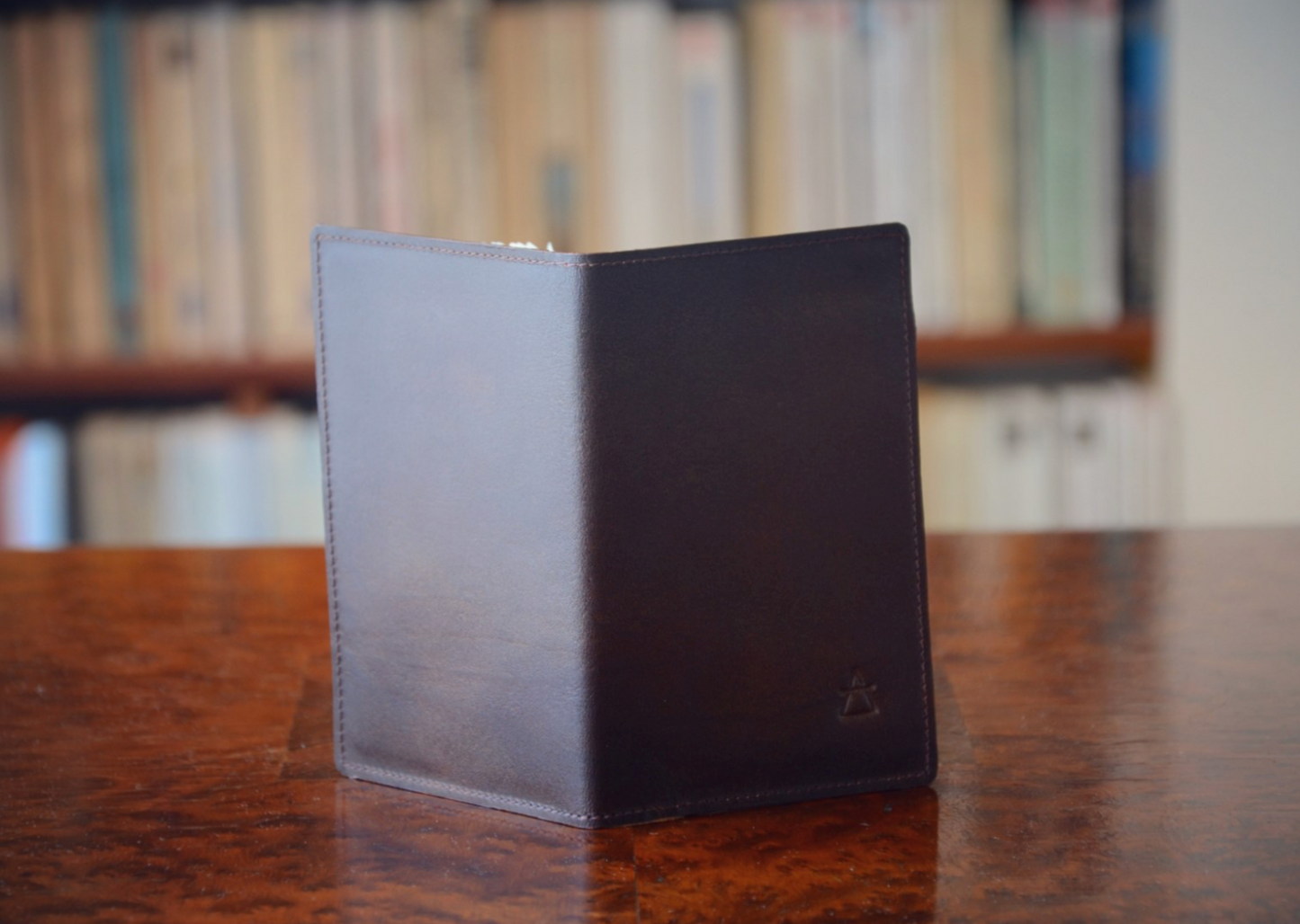 Passport Holder Dark Brown